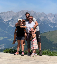Vroni mit Familie